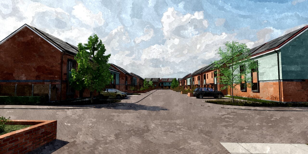 Sneak preview of planned new eco village of low carbon homes