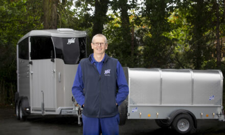 Trailer maker Peter is as good as gold as he celebrates 50th anniversary on the line