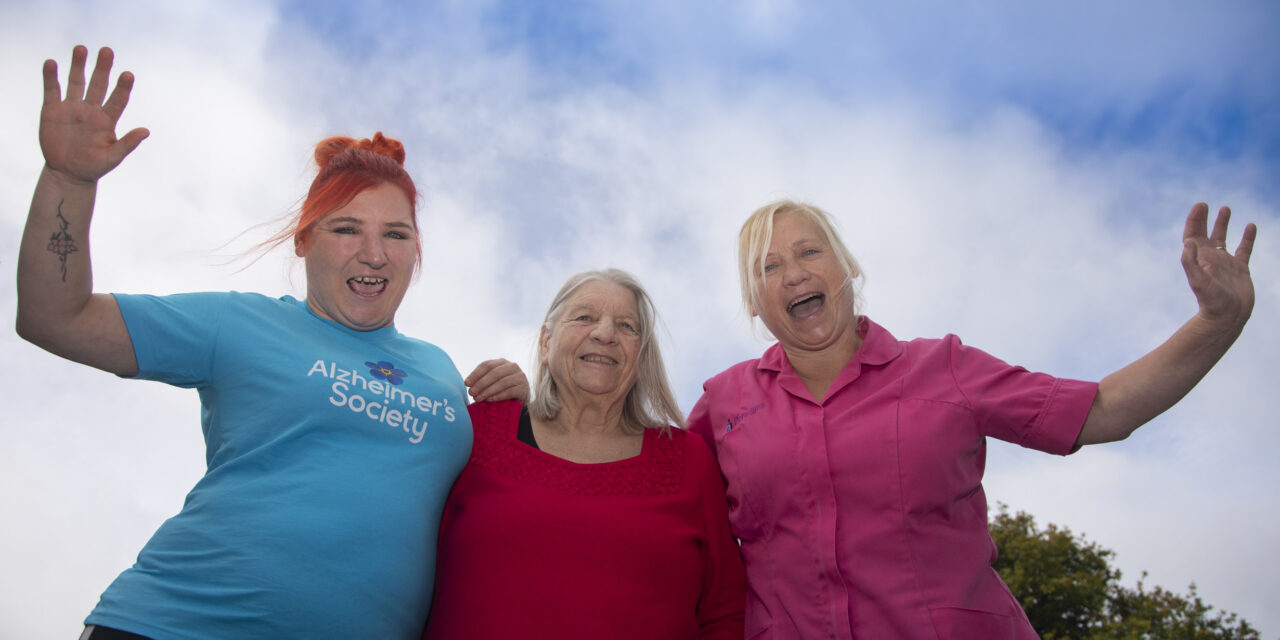 Leap of faith for daredevil mum and daughter with charity skydive