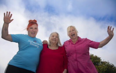 Leap of faith for daredevil mum and daughter with charity skydive