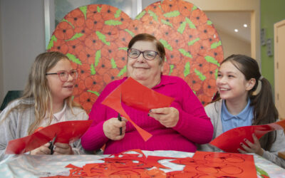 Spectacular poppy project bridges generation gap