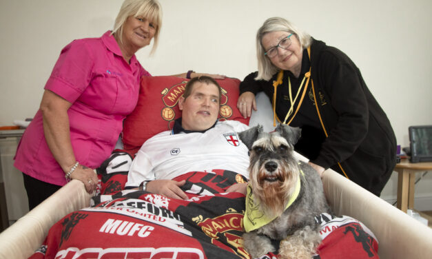 Supergran June and pet pooch Albert are care home megastars