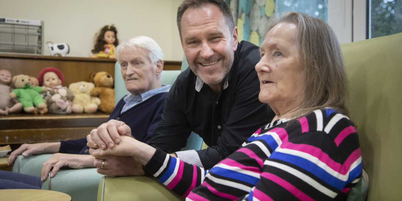 Actor Emyr taps into creative role at dementia care home for new film