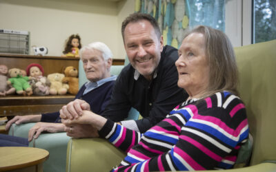 Actor Emyr taps into creative role at dementia care home for new film
