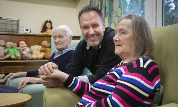 Actor Emyr taps into creative role at dementia care home for new film