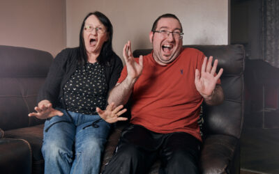 TV extra Aaron aiming to inspire other disabled people with starring role on Welsh Gogglebox