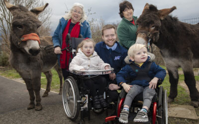 Seaside donkeys Billie and Kyle come out of retirement to entertain new generation of kids