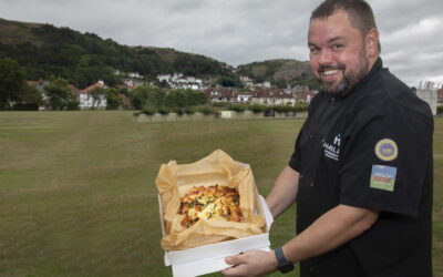 Chef Steve helps Gwynedd youngsters get creative at pizza classes