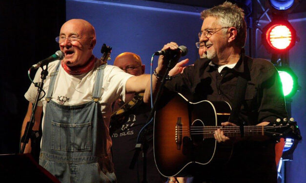 Show celebrating courage and songwriting genius of Sbardun was “bittersweet” for his widow