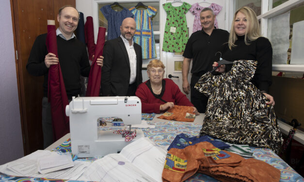 Kind volunteers have Africa clothing project sewn up