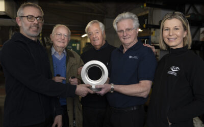 High flying engineering firm says fond farewell to founder Steve