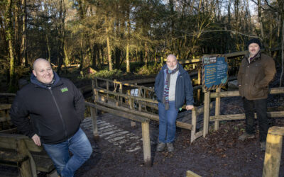 Eco-friendly adventure park drills 250ft bore hole to find new water supply in Eryri foothills
