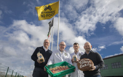 Top bakery flags up support for protesting Welsh farmers