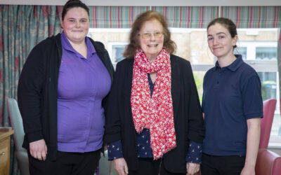 Care home stars Nicole and Sioned hailed as role models