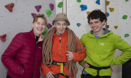 Adventurous pensioner John scaling new heights at the age of 77