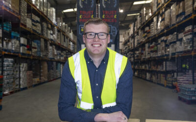 Morgan takes on key role with food giant ten years after start as part-time schoolboy