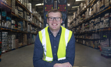 Morgan takes on key role with food giant ten years after start as part-time schoolboy