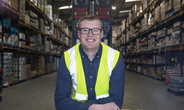 Morgan takes on key role with food giant ten years after start as part-time schoolboy