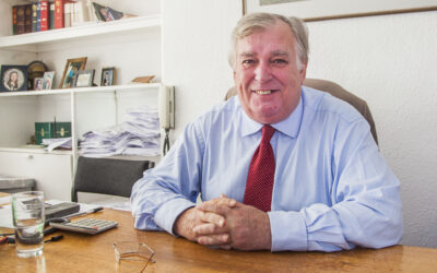 Golden milestone for top North Wales accountant who’s still working after breaking his back twice