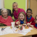 One Show hero Harri books his classmates in for fun session with care home residents