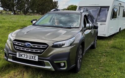 Subaru Outback drive by Steve Rogers