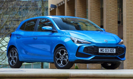 Steve Rogers drives the new MG3