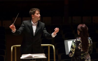 Talented conductor Robert picks up the baton from musical legend after landing “dream job”