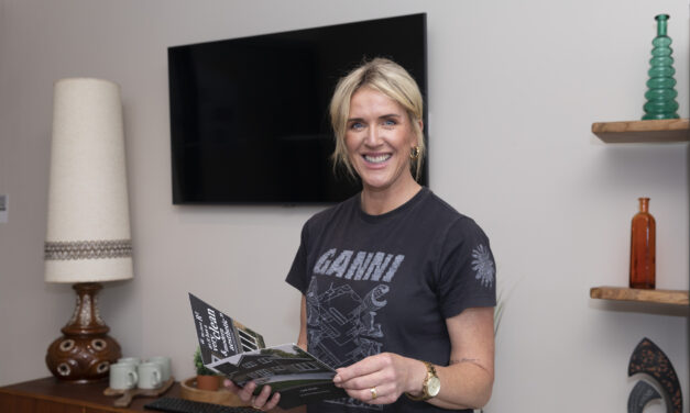 TV design guru Mandy Watkins helps Anglesey firm celebrate 40th birthday in style with charity windfall