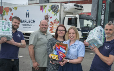 Welsh food giant gives air travellers a great taste of Wales at Cardiff Airport