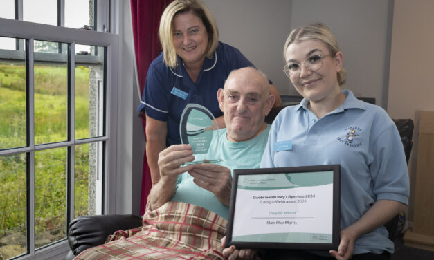 Welsh is the international “language of love” at North Wales care home