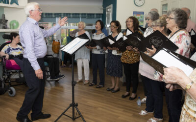 Bangor-on-Dee choir spreads harmony at care home with hits from Abba and Elvis