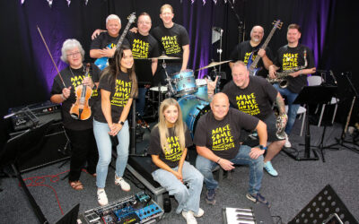 Eat your heart out Oasis! North Wales band will be playing to 40,000 school pupils