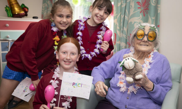 Sing-along party bridges the generation gap in Wrexham