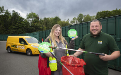 Storage giant helps Keep Wales Tidy lead the way on litter picking