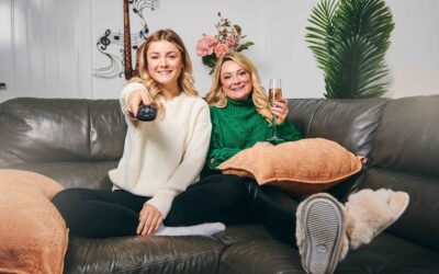 Livewire Luisa shares Gogglebocs Cymru sofa with daughter Ava just a year after heart attack
