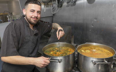 Social care chef who couldn’t fry an egg rated one of best in Wales