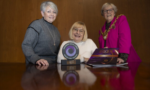 Inspirational care leader Jayne honoured with silver award