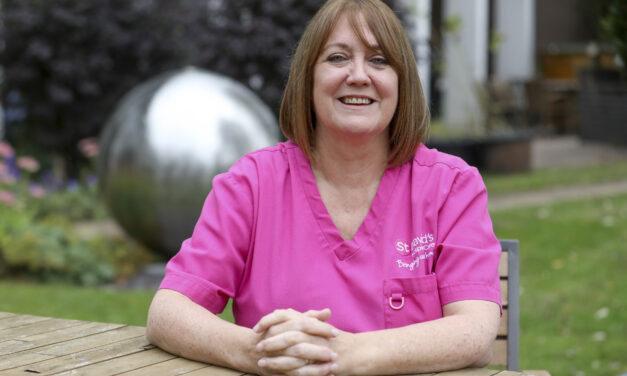 Stephanie honoured for shaping next generation of palliative care