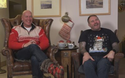 Outspoken farmer Gareth and rugby legend Scott promise festive fireworks on Christmas TV special
