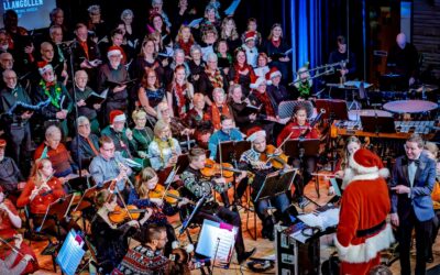 Traumatised Ukrainian refugee Viktoria finds solace singing Christmas classic The Snowman