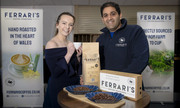 Success brewing for Bridgend coffee business as it teams up with top Welsh food distributor