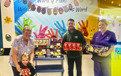 Lock Stock chocs cheer children