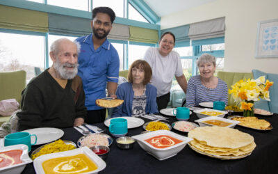 MS hails Fahim’s “heartwarming kindness” after serving tandoori treats at care home