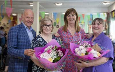 Dedicated “heroines” Ellen and Cindy honoured for 90 years of care in Wrexham