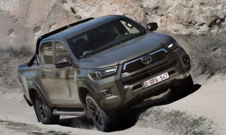 Toyota Hilux hybrid drive by Steve Rogers