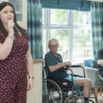 Opera singer brings tears of joy to Wrexham care home residents