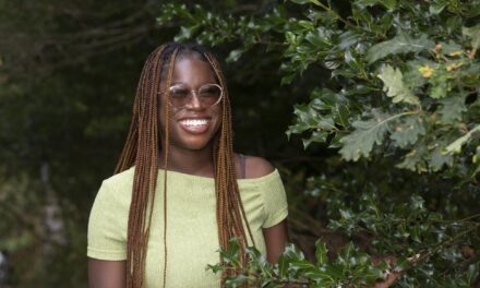Super smart science graduate turned social care worker eyes up national awards glory