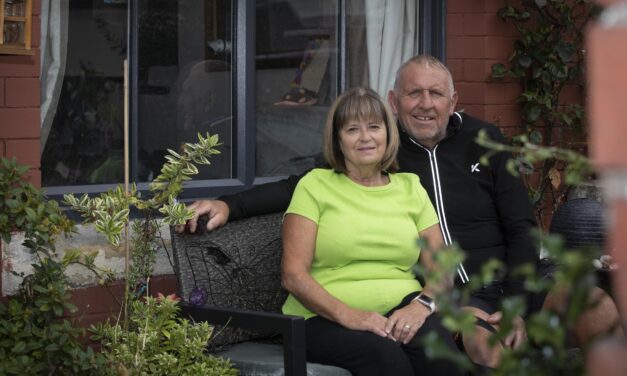 Caring couple Deb and Simon help “wonderful transformation” of two vulnerable sisters