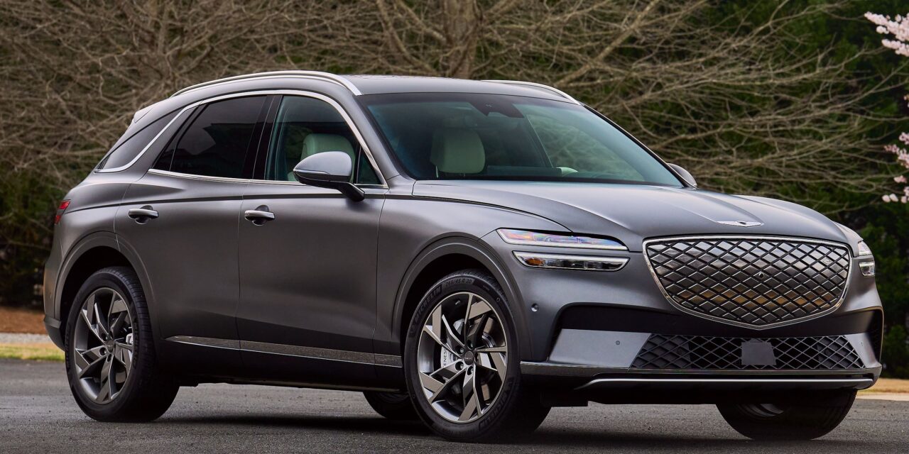 Steve Rogers drives the Genesis Electrified GV70