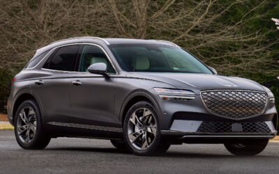 Steve Rogers drives the Genesis Electrified GV70